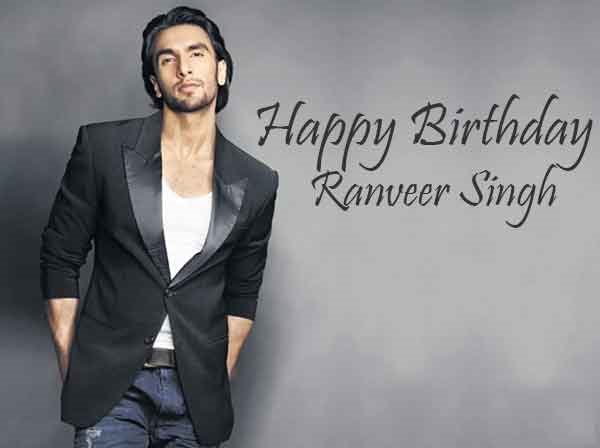 Happy Birthday Ranveer Singh Celebrities