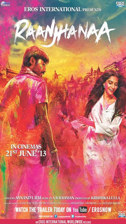 Raanjhnaa Movie HD Wallpapers | Raanjhnaa HD Movie Wallpapers Free Download  (1080p to 2K) - FilmiBeat